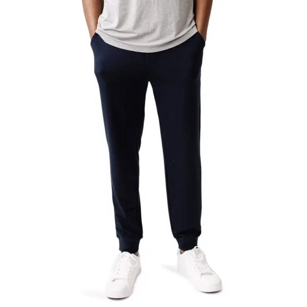 Cozy Earth Mens Bamboo Joggers Navy Blue XL Ultra Soft Lounge Pants CEM0005